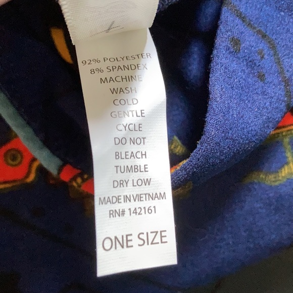 One size ship in a bottle LuLaRoe Leggings - Picture 4 of 4